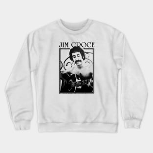 Jim Croce || Black Vintage Variant Crewneck Sweatshirt